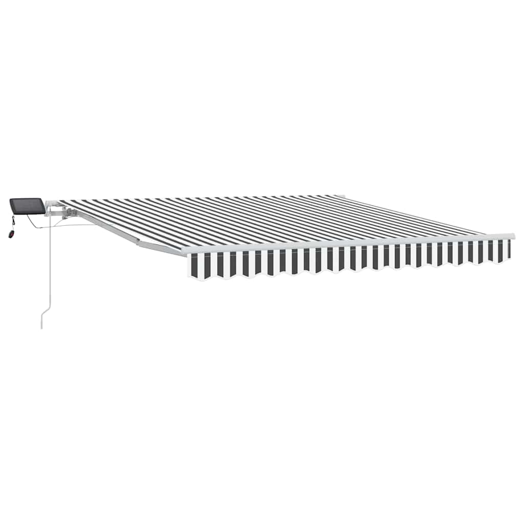 Tenda Sole Retrattile Manuale 350x250 cm Marrone