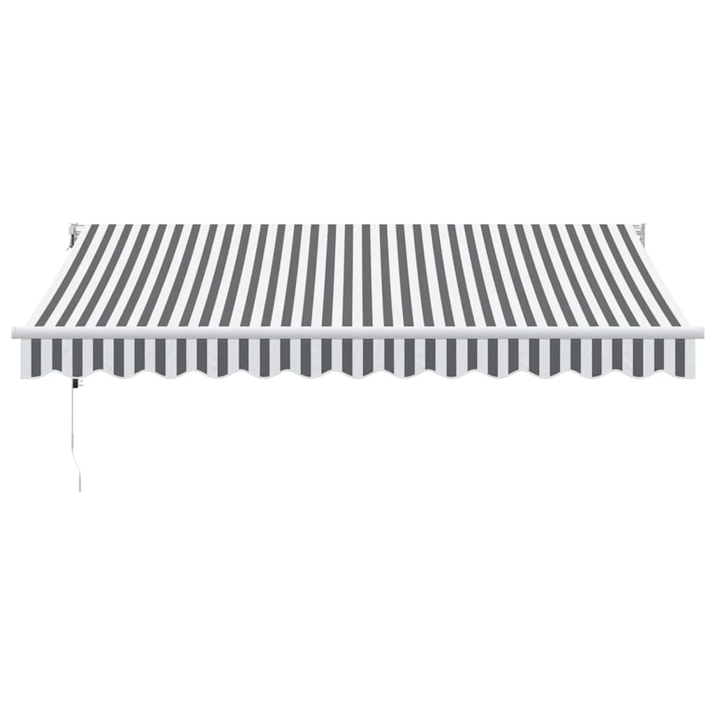 Tenda retrattile Giallo con Cornice Bianca 3,5 x 2,5 m