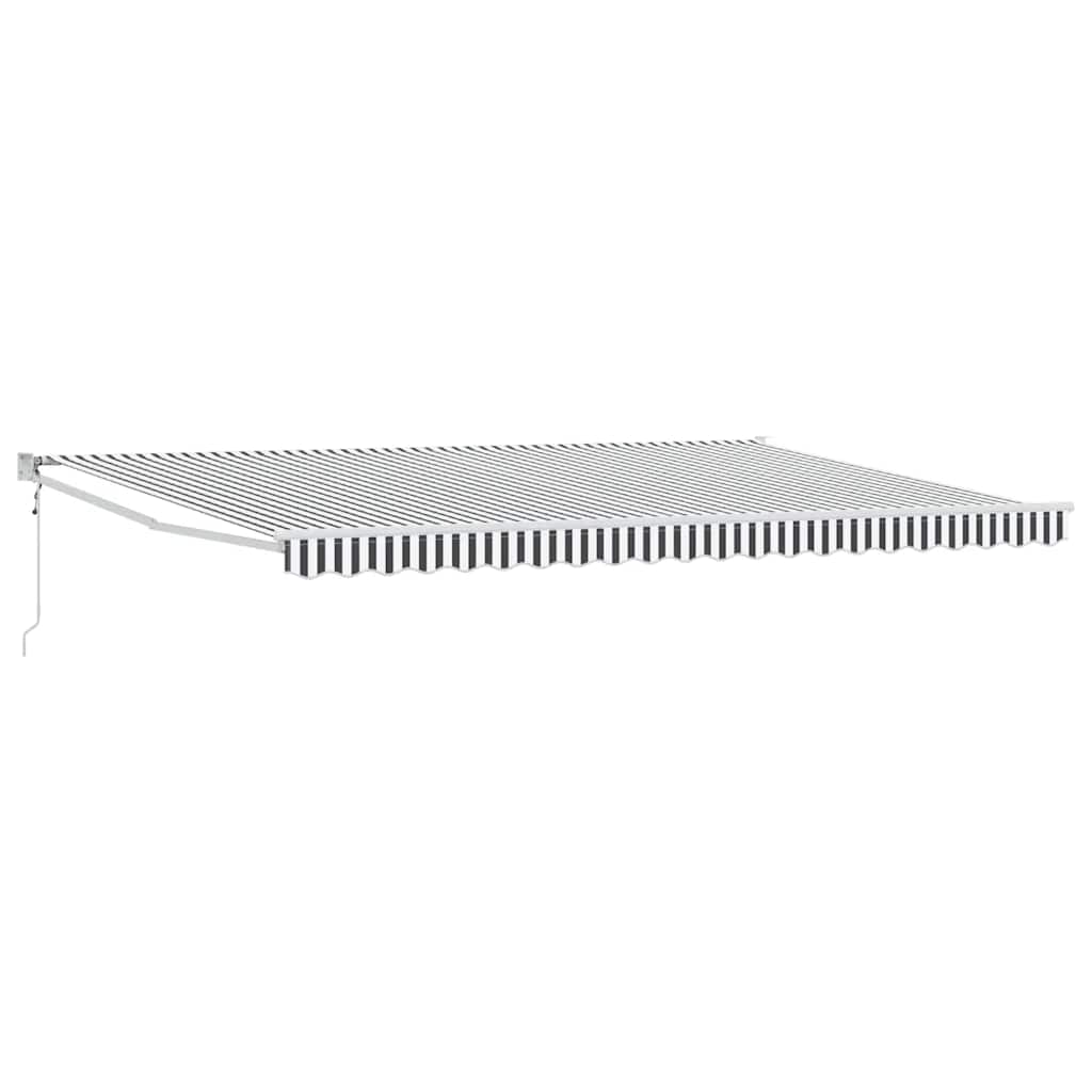 Tenda retrattile Giallo con Cornice Bianca 5 x 3 m
