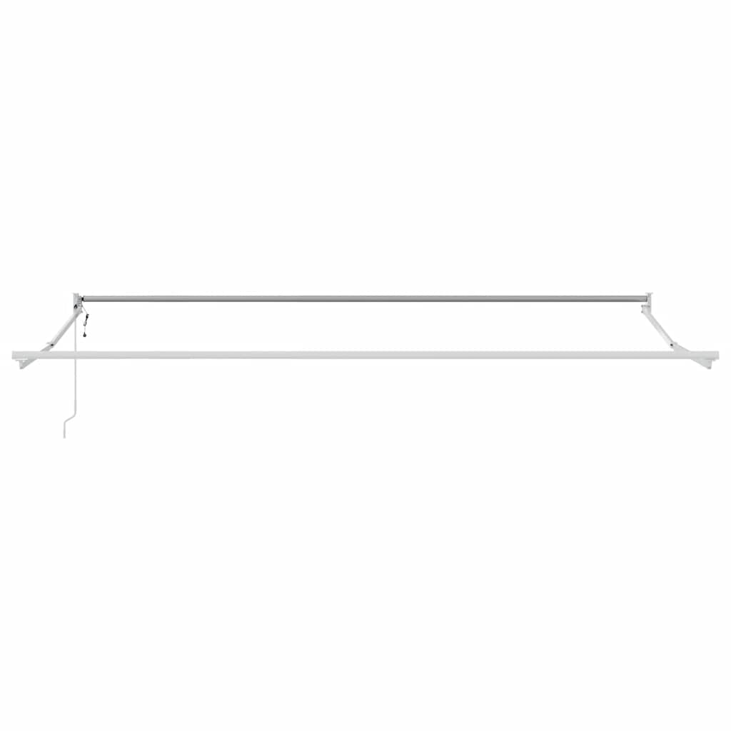 Tenda retrattile Giallo con Cornice Bianca 5 x 3 m