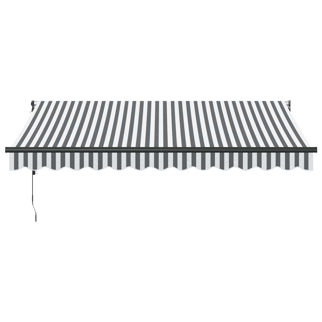 Tenda retrattile Giallo con Cornice Bianca 3,5 x 2,5 m