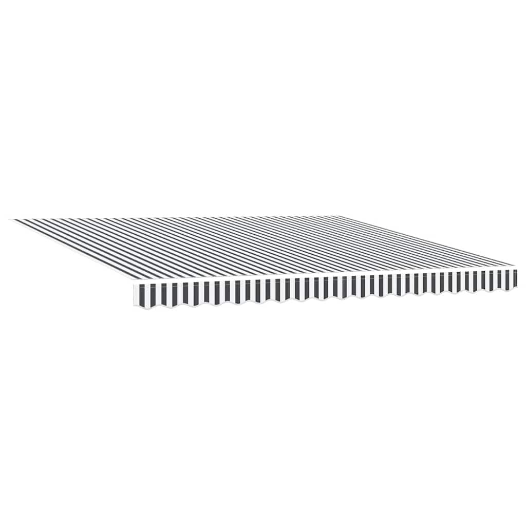 Tenda retrattile Giallo con Cornice Bianca 4 × 3 m