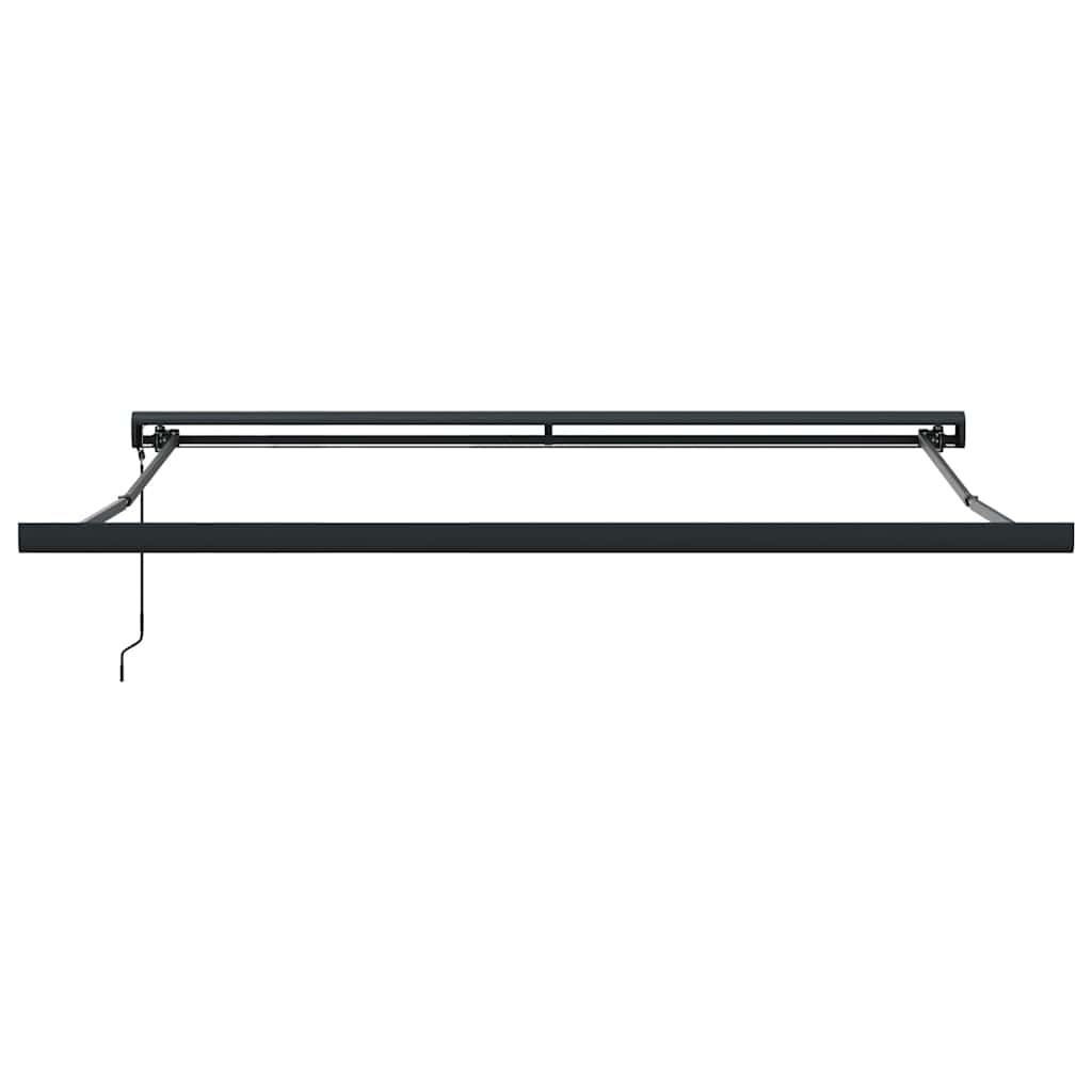Tenda retrattile Antracite e Bianco con Cornice Antracite