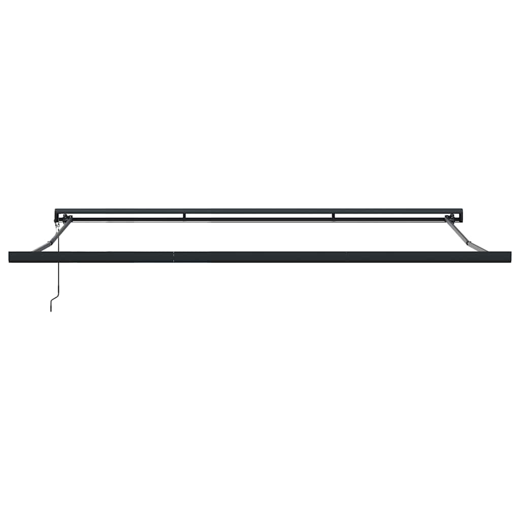 Tenda retrattile Antracite e Bianco con Cornice Antracite
