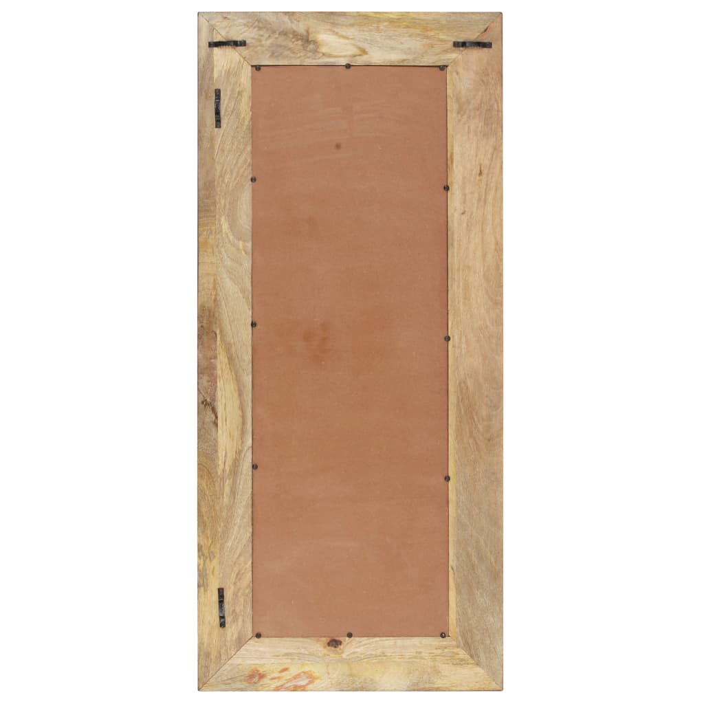Specchio 110x50 cm in Legno Massello di Mango