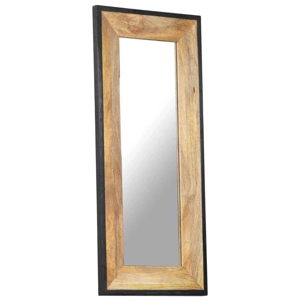 Specchio 110x50 cm in Legno Massello di Mango