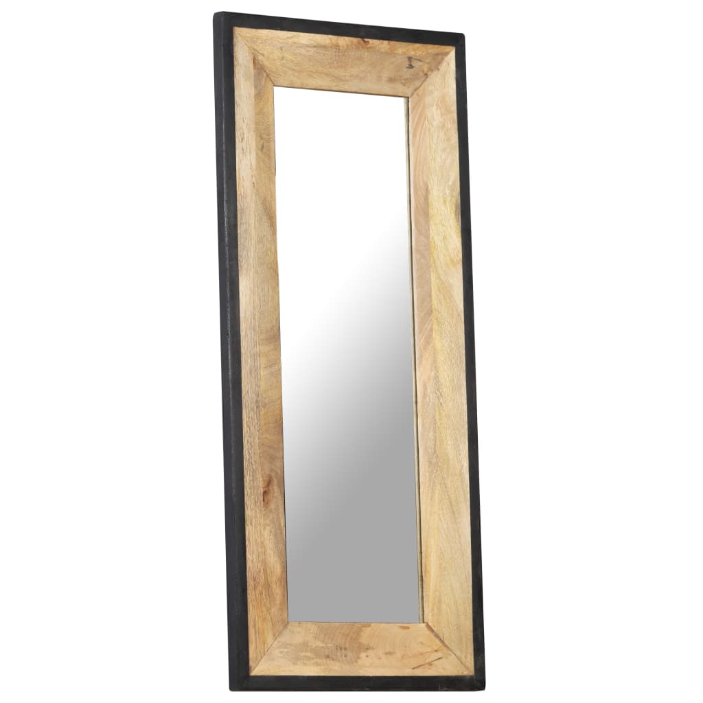 Specchio 110x50 cm in Legno Massello di Mango
