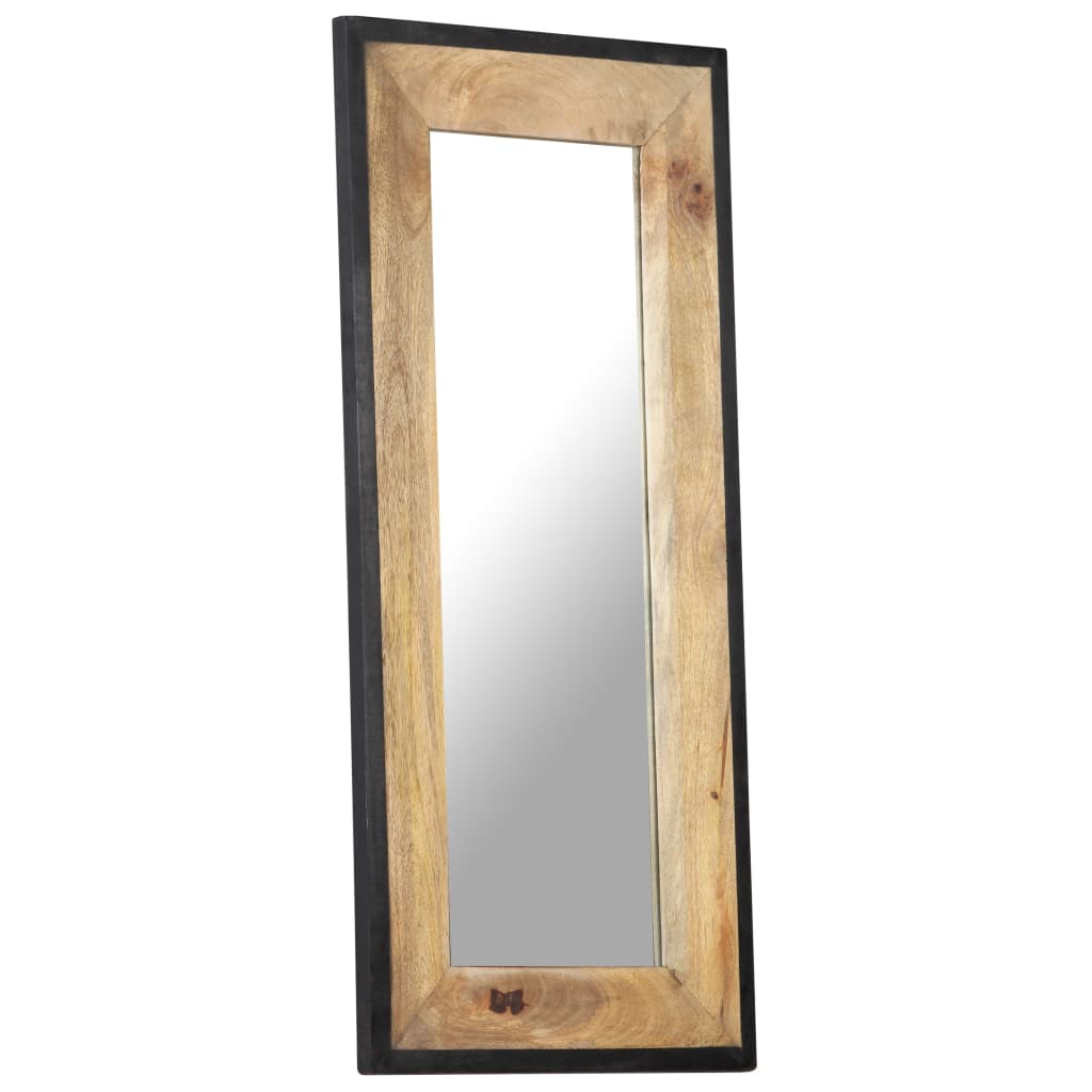 Specchio 110x50 cm in Legno Massello di Mango
