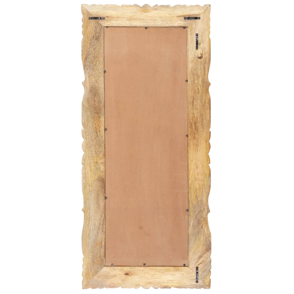 Specchio 110x50 cm in Legno Massello di Mango