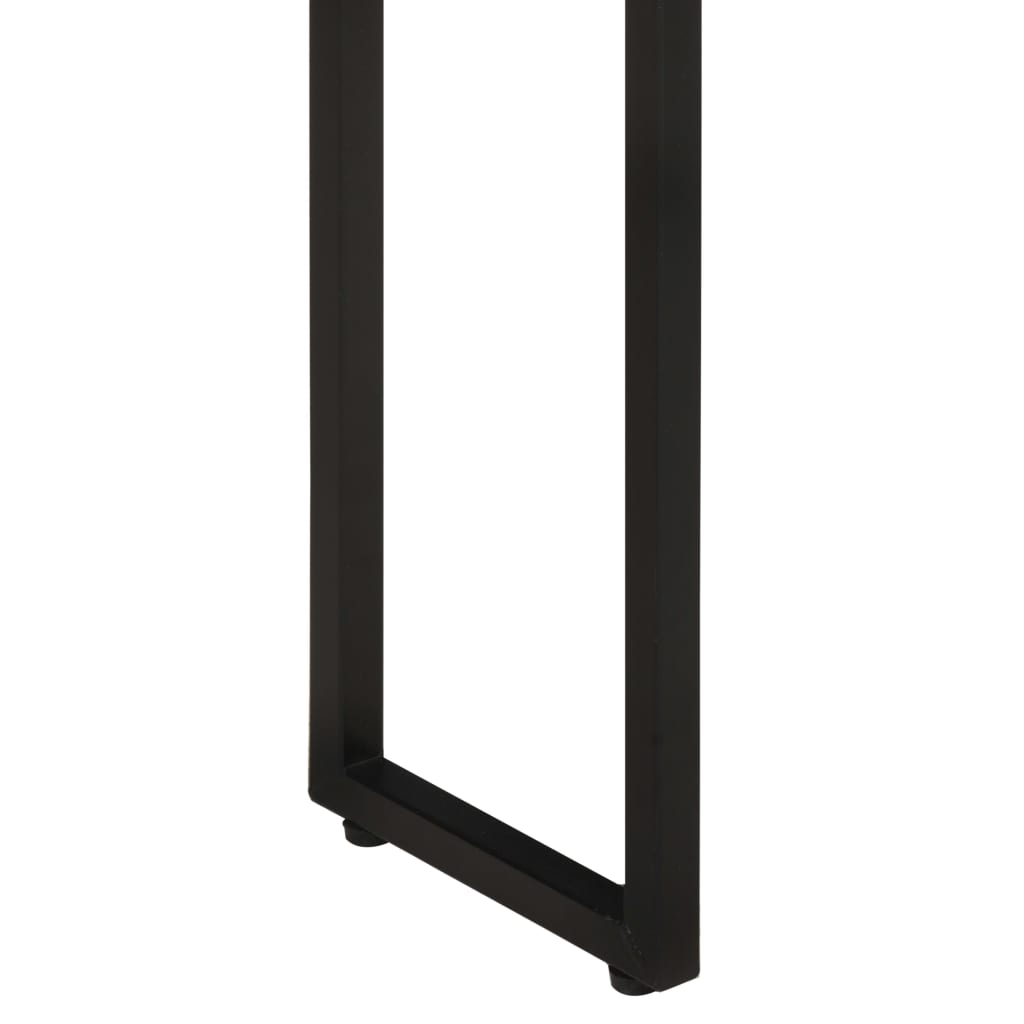 Fioriera 60x20x68 cm in Legno di Mango Grezzo