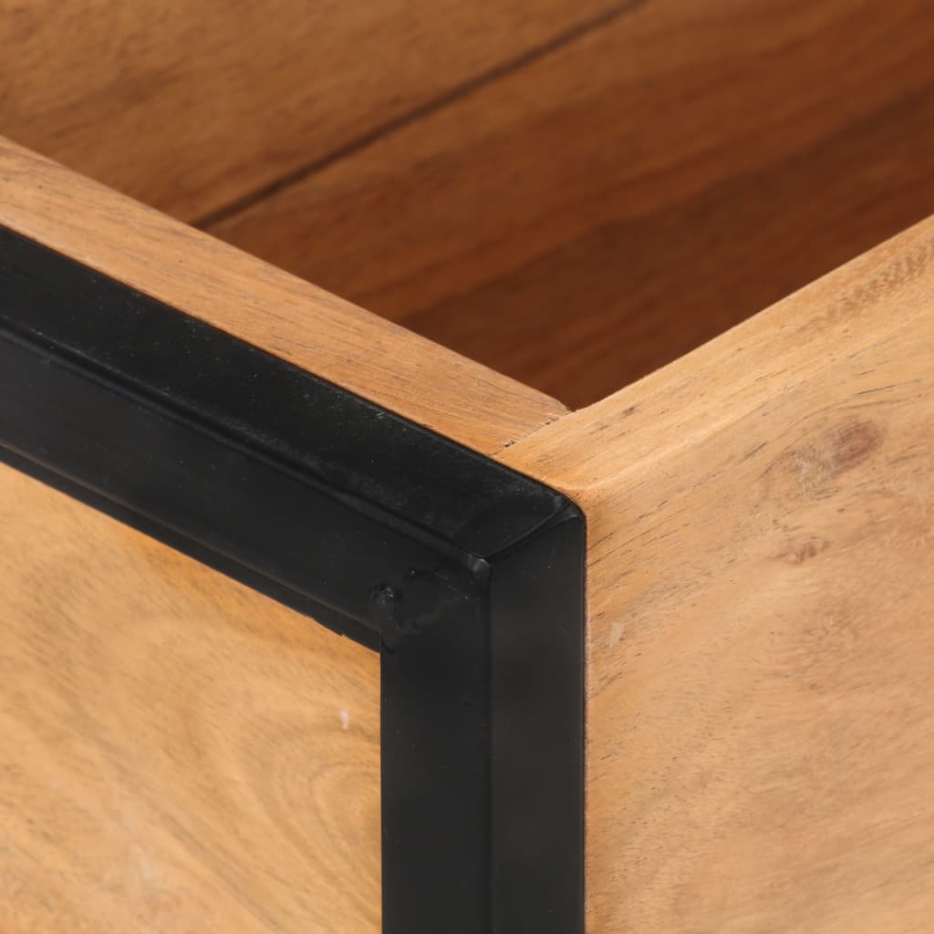 Fioriera 60x20x68 cm in Legno Massello di Acacia