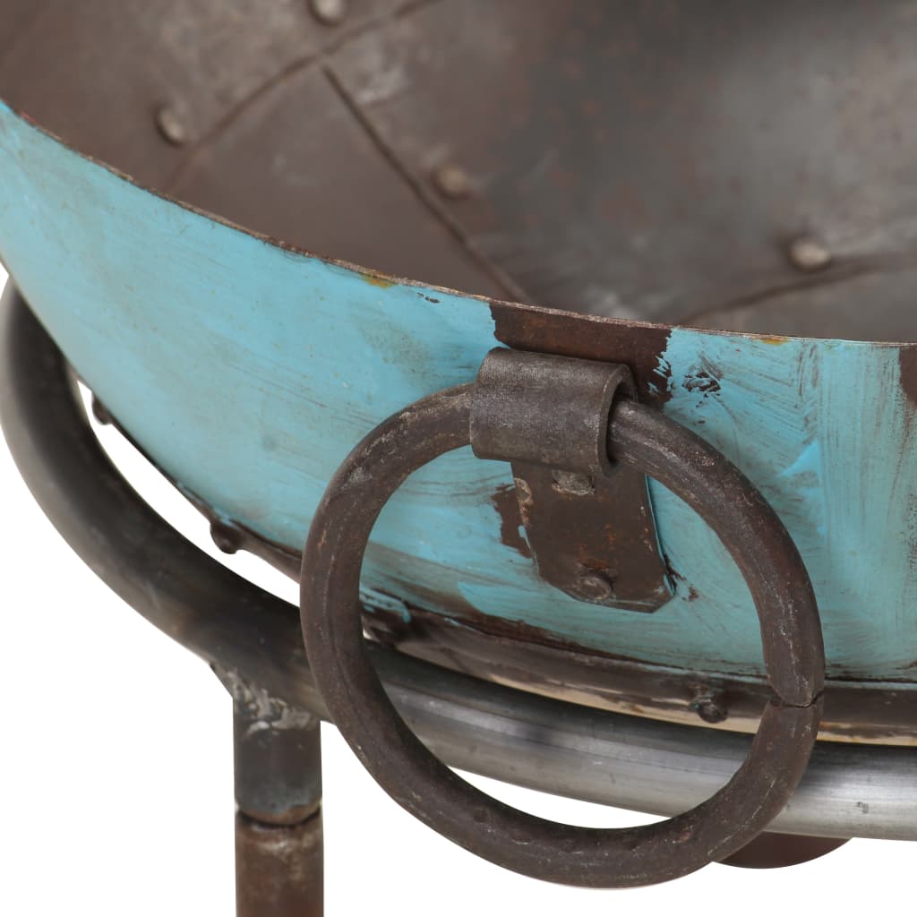Braciere Rustico Colorato Ø 40 cm in Ferro