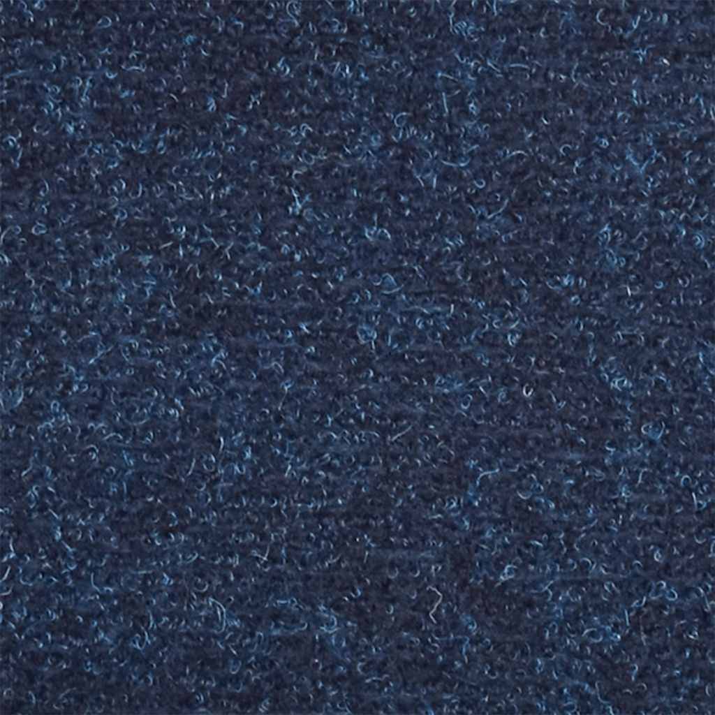 Tappetini per scale autoadesivi 15 pz 65x21x4 cm blu navy semicircolari grandi
