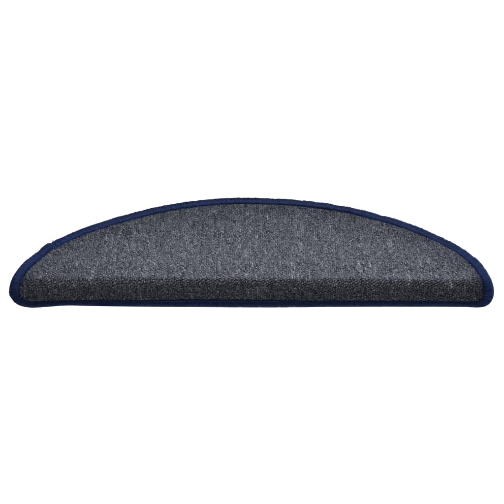 Tappetini per scale 15 pz 56 x 17 x 3 cm Non-Slip