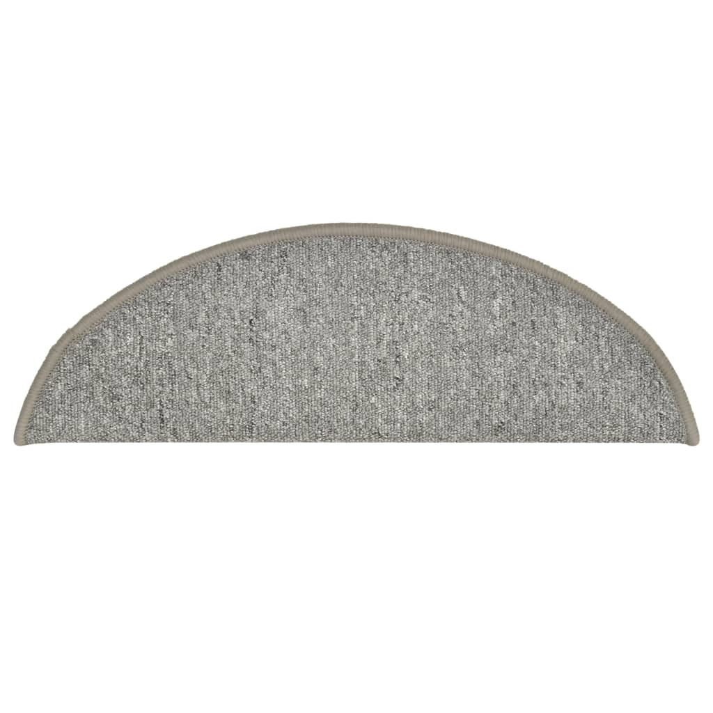 Tappetini per scale 15 pz 56 x 17 x 3 cm Non-Slip