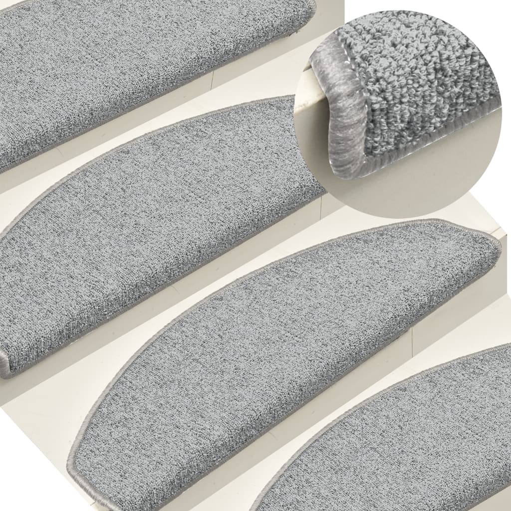 Tappetini per scale 15 pz 65 x 24 x 4 cm Non-Slip