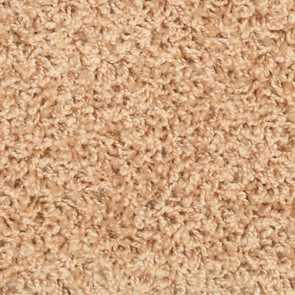 Tappetini per scale 15 pz 56x17x3 cm Oro Semicircolari