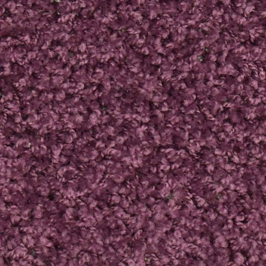 Tappetini per scale 15 pz 56x17x3 cm Viola scuro semicircolari