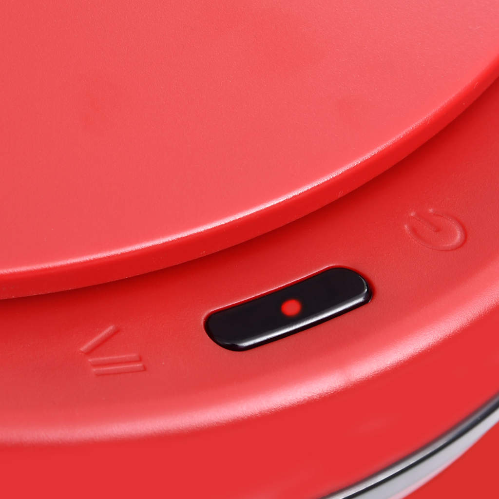Pattumiera Automatica con Sensore 60L Acciaio al Carbonio Rosso