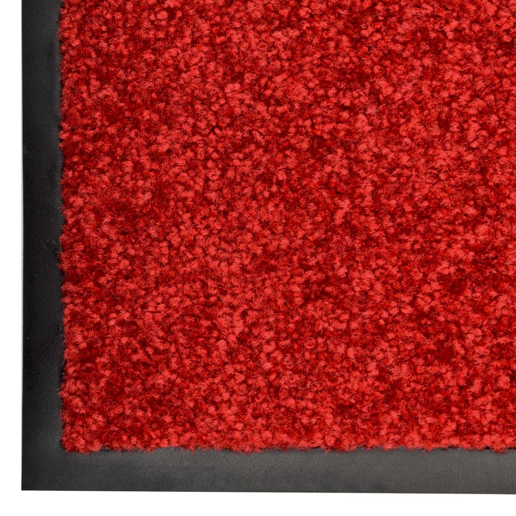 Zerbino Lavabile Rosso 60x180 cm