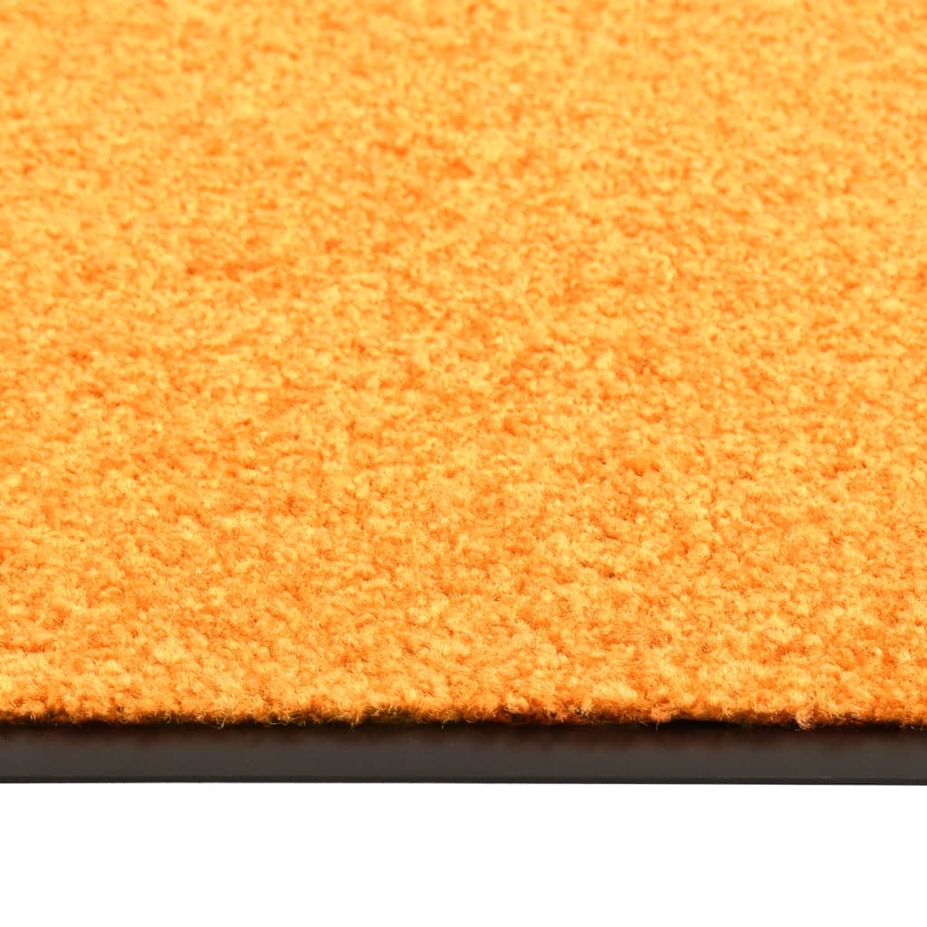 Zerbino Lavabile Arancione 120x180 cm