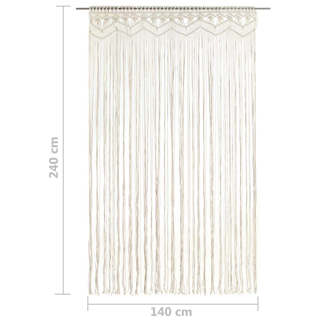 Tenda Macramè 140x240 cm in Cotone