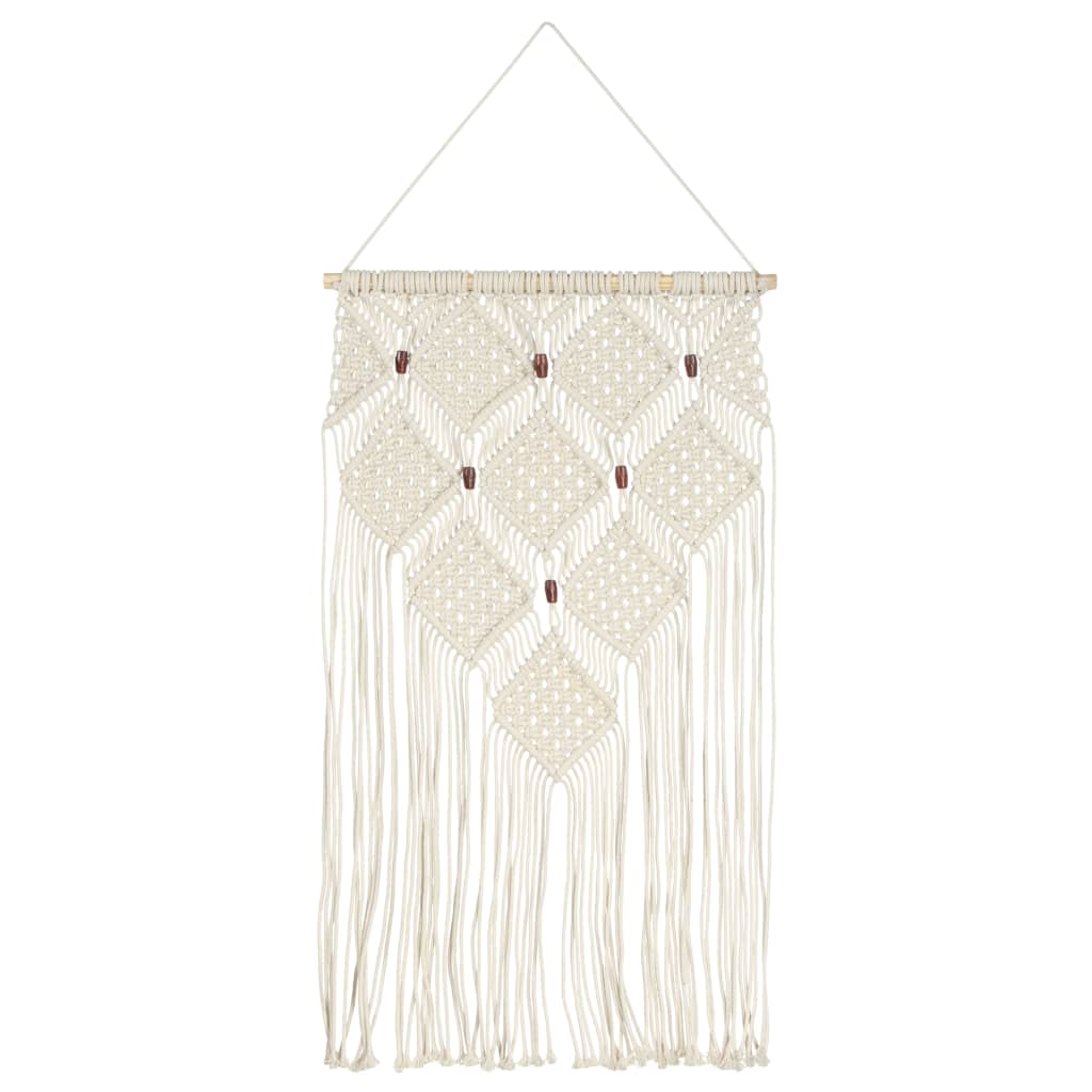 Decorazione da Parete in Macramè 40x80 cm Cotone