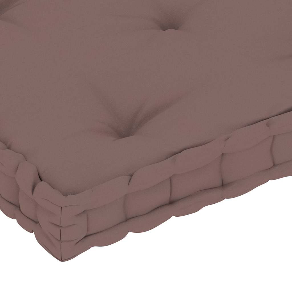 Cuscino per Pallet e Pavimento Talpa 73x40x7 cm in Cotone