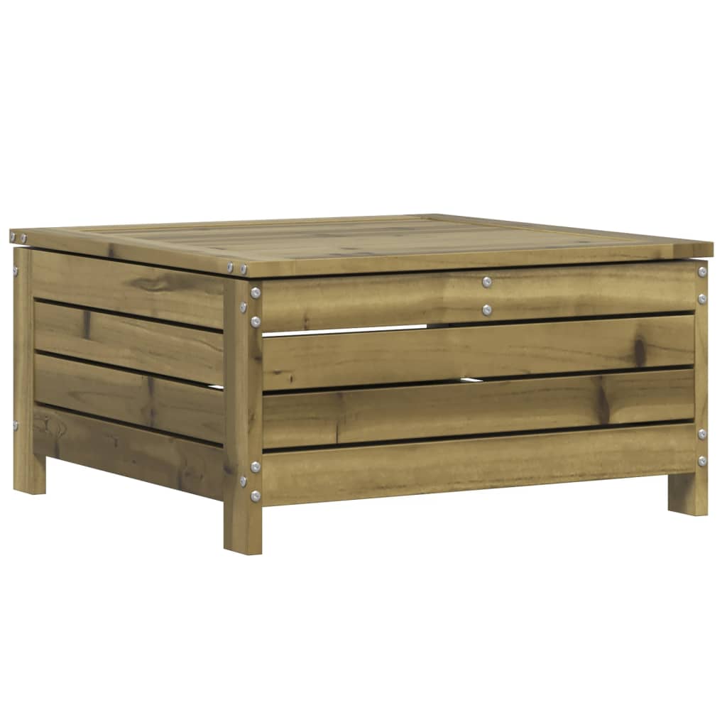 Set Divani da Giardino 9 pz in Legno Impregnato di Pino