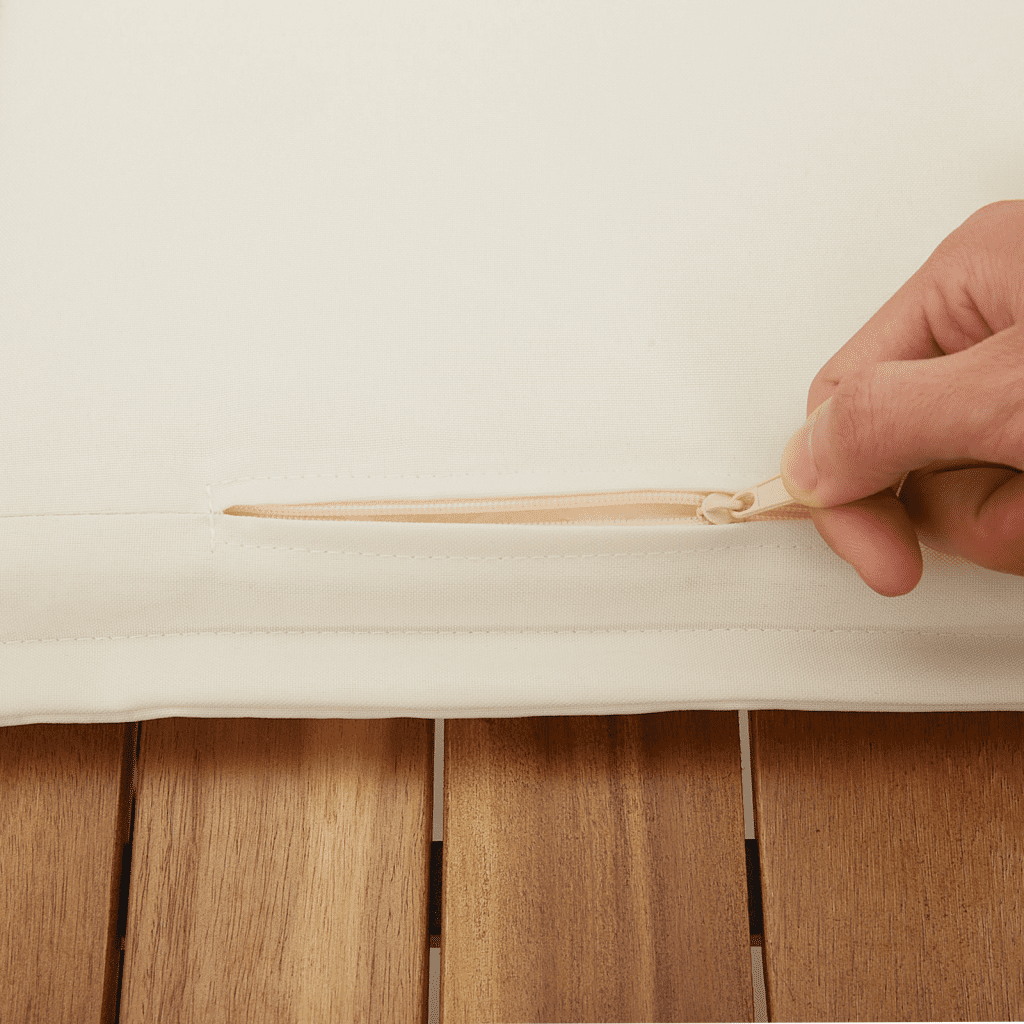Set Divano da Giardino 6 pz con Cuscini Marrone in Polyrattan