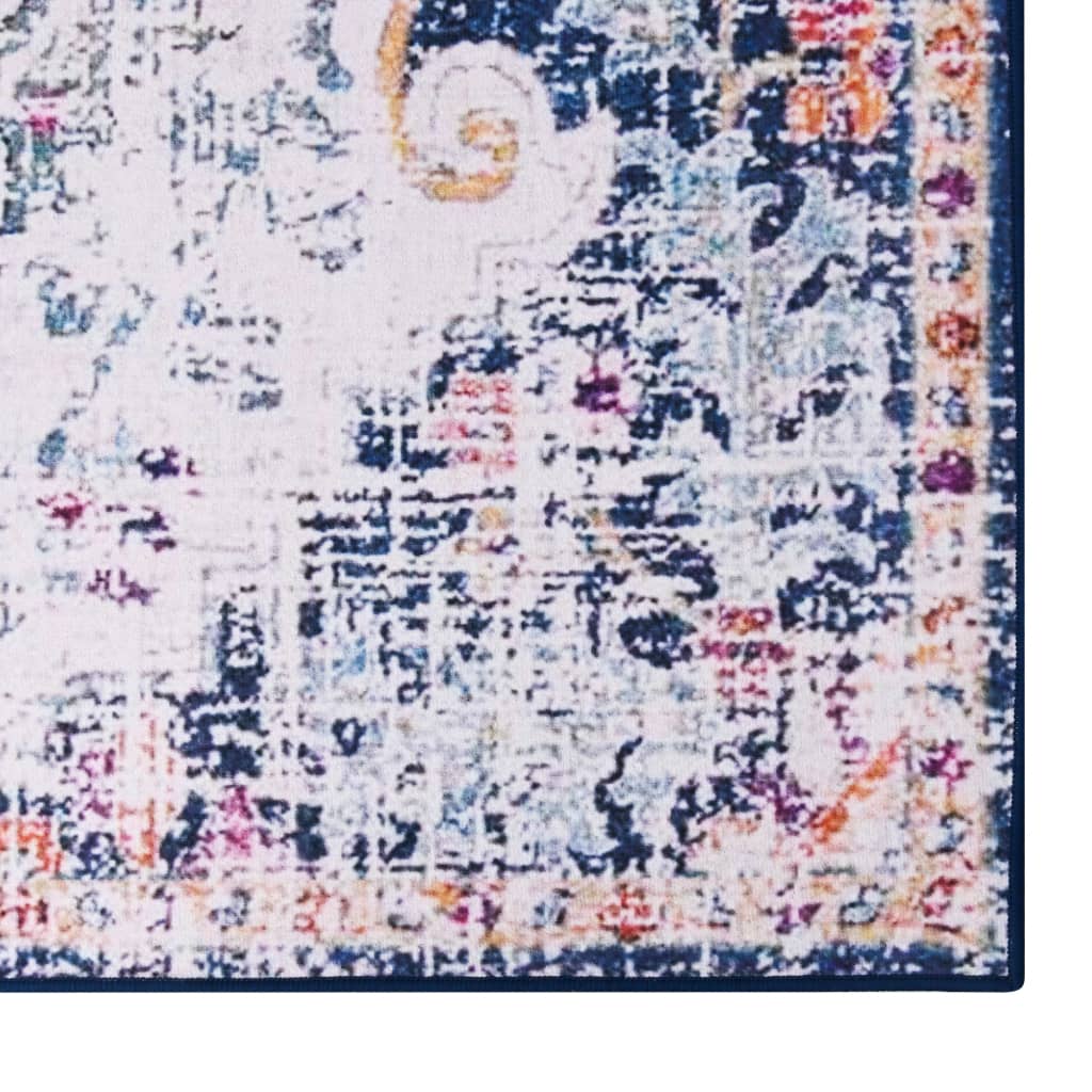 Tappeto Stampato Multicolore 120x160 cm in Tessuto