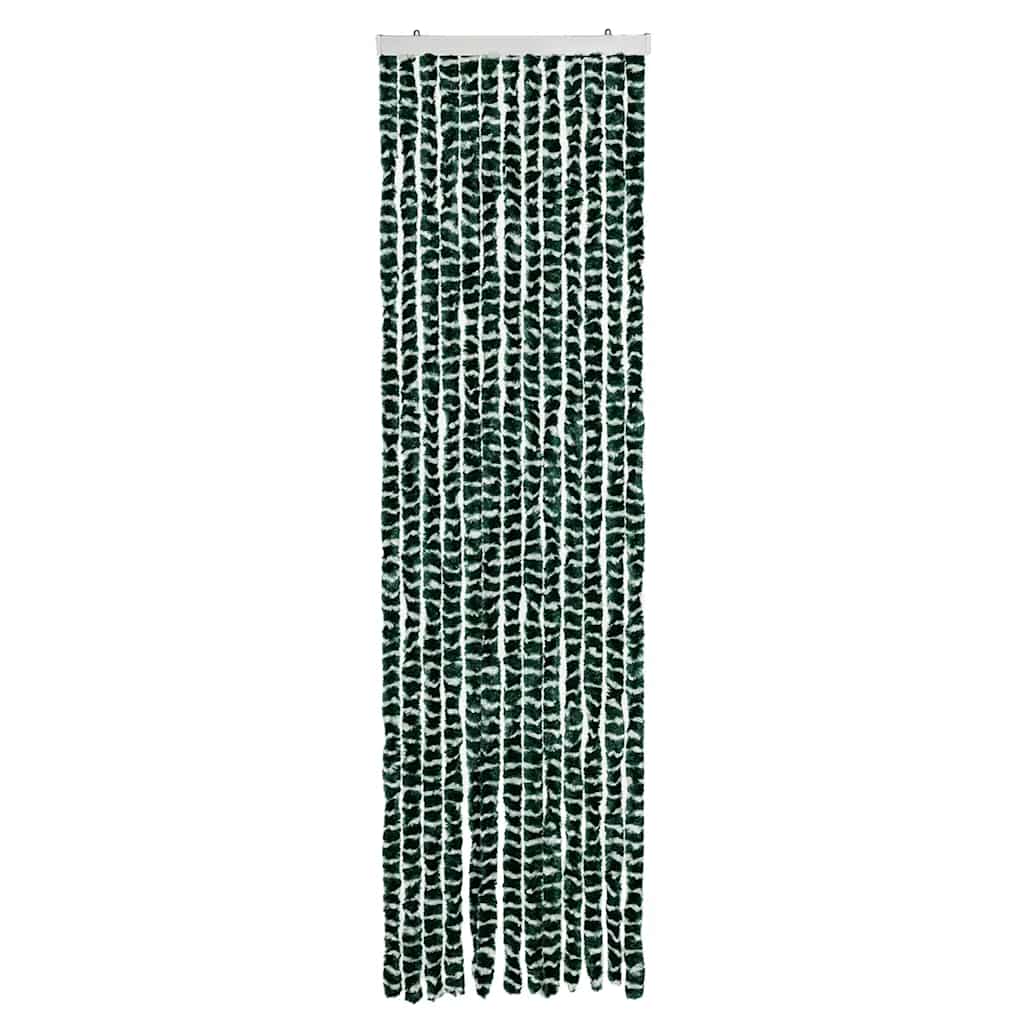 Zanzariera Verde e Bianco 56x185 cm Ciniglia