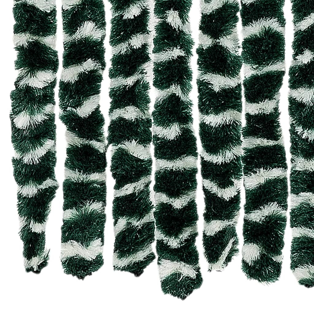 Zanzariera Verde e Bianco 100x220 cm Ciniglia