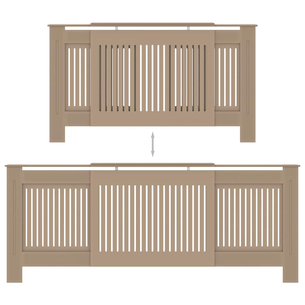 Copertura per Radiatore in Legno Multistrato 205 cm