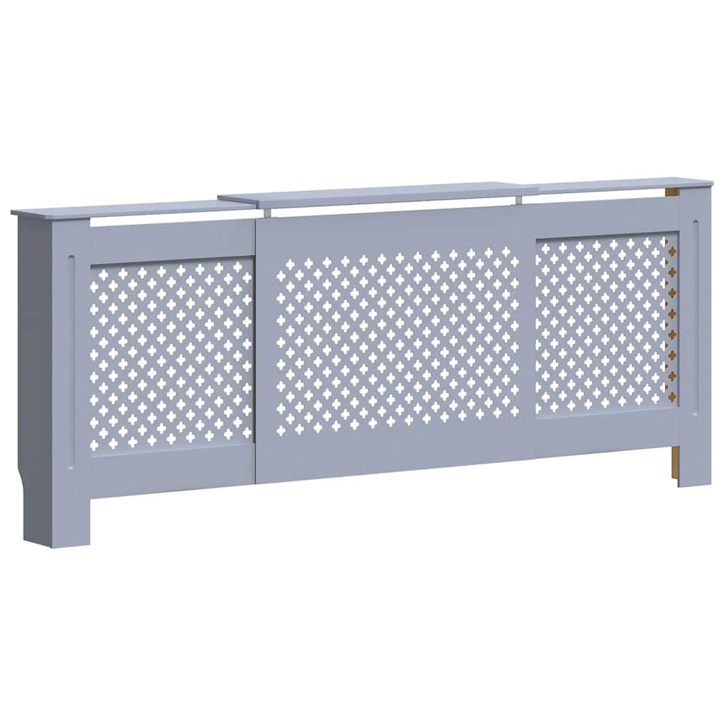 Copertura per Radiatore Grigia in MDF 205 cm