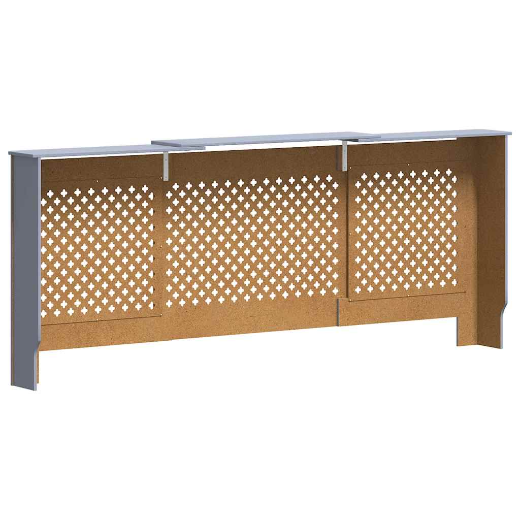 Copertura per Radiatore Grigia in MDF 205 cm