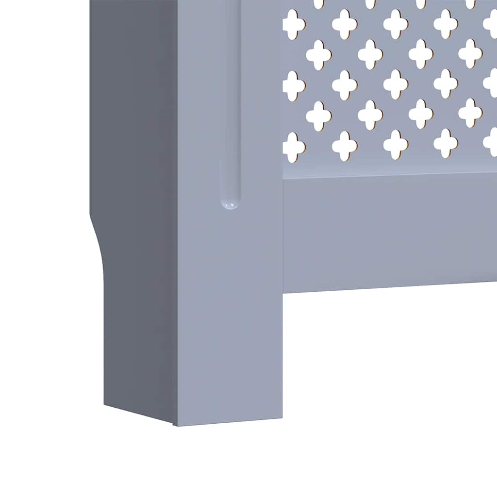 Copertura per Radiatore Grigia in MDF 205 cm
