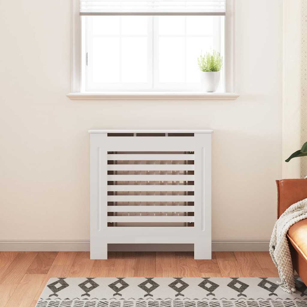 Copertura per Radiatore Bianca in MDF 78 cm