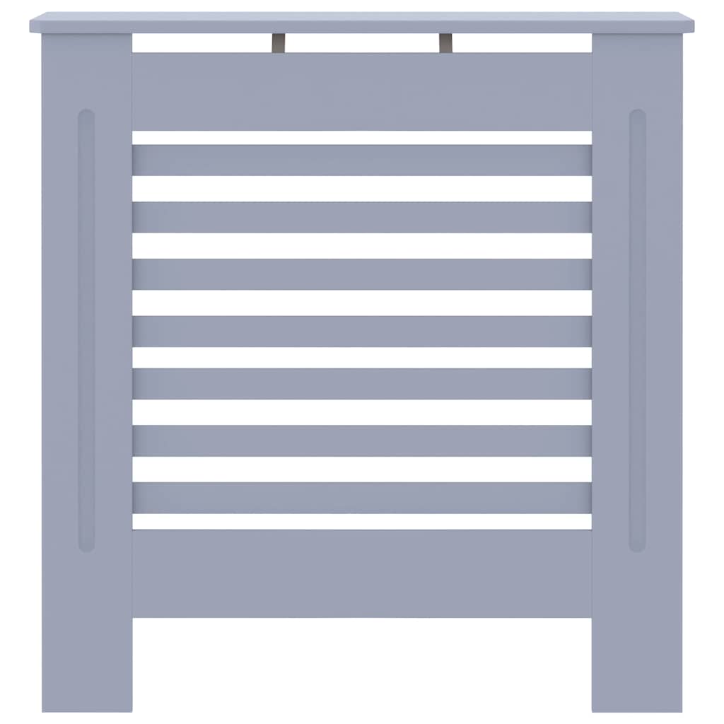 Copertura per Radiatore Grigia in MDF 78 cm
