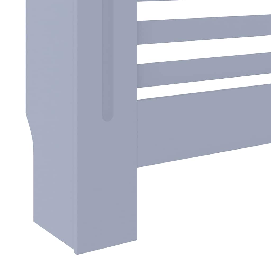 Copertura per Radiatore Grigia in MDF 78 cm