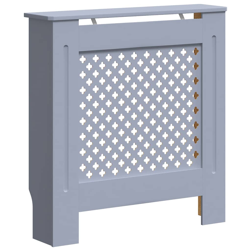 Copertura per Radiatore Grigia in MDF 78 cm