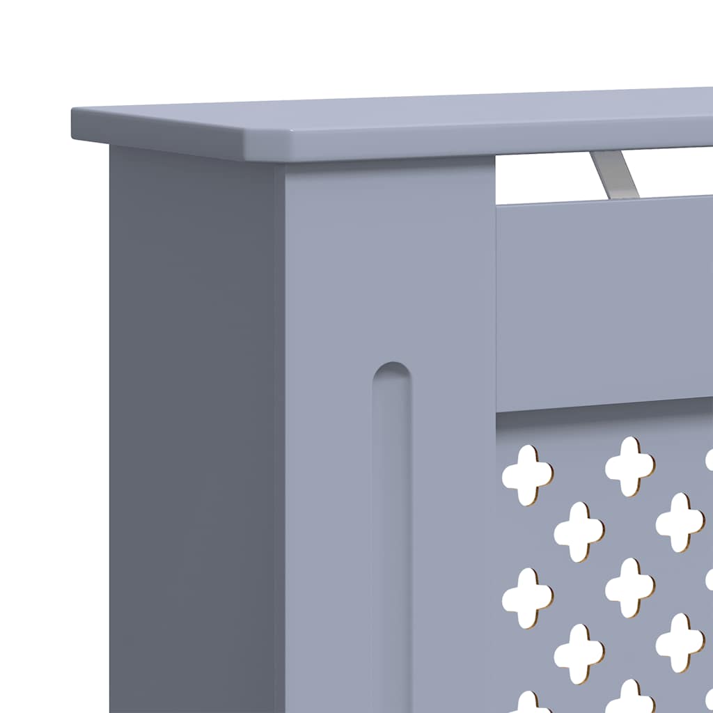 Copertura per Radiatore Grigia in MDF 78 cm