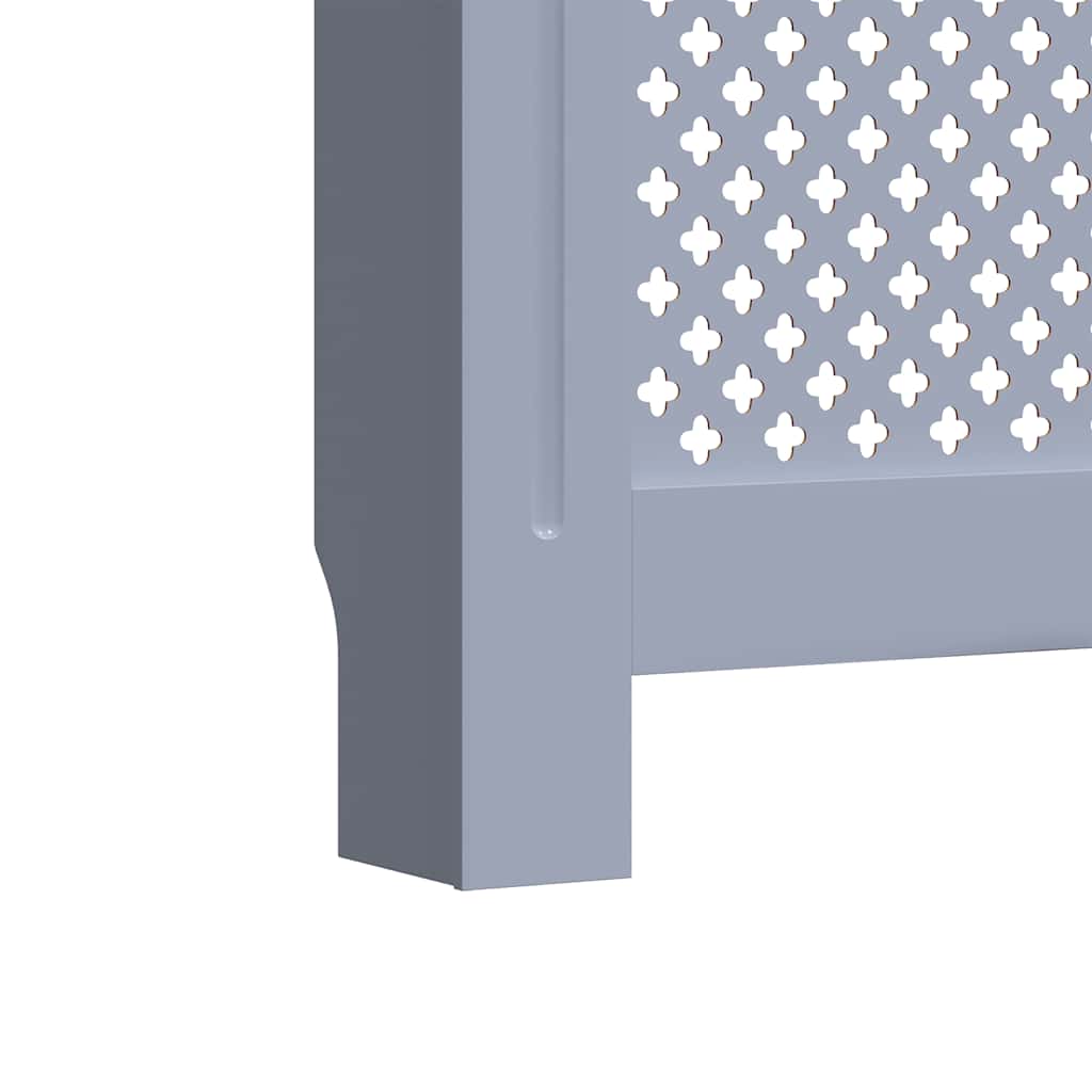Copertura per Radiatore Grigia in MDF 78 cm
