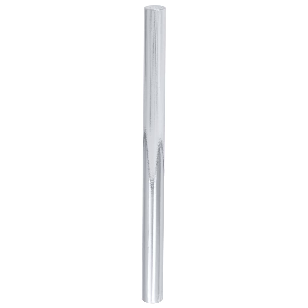 Pellicola Autoadesiva per Mobili Argento Lucido 500x90 cm PVC
