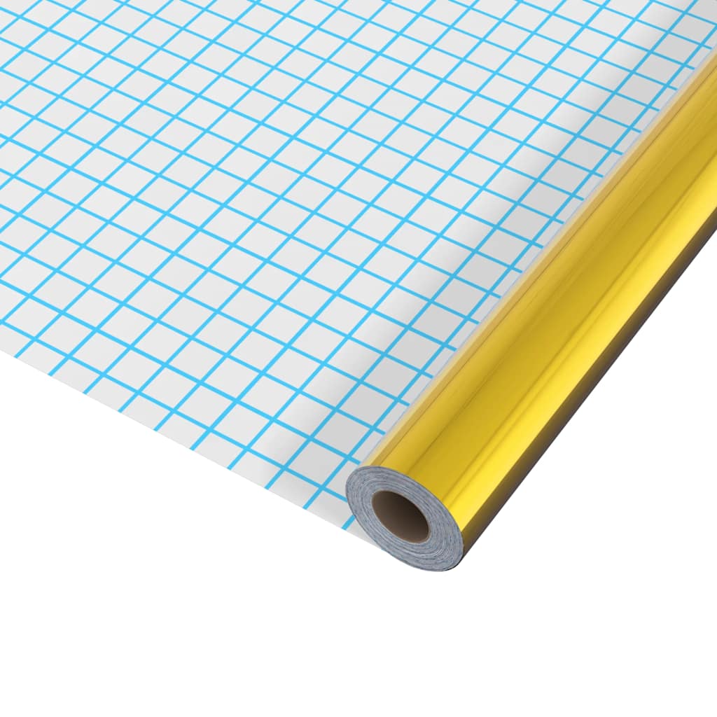 Pellicola Autoadesiva per Mobili Oro Lucido 500x90 cm in PVC