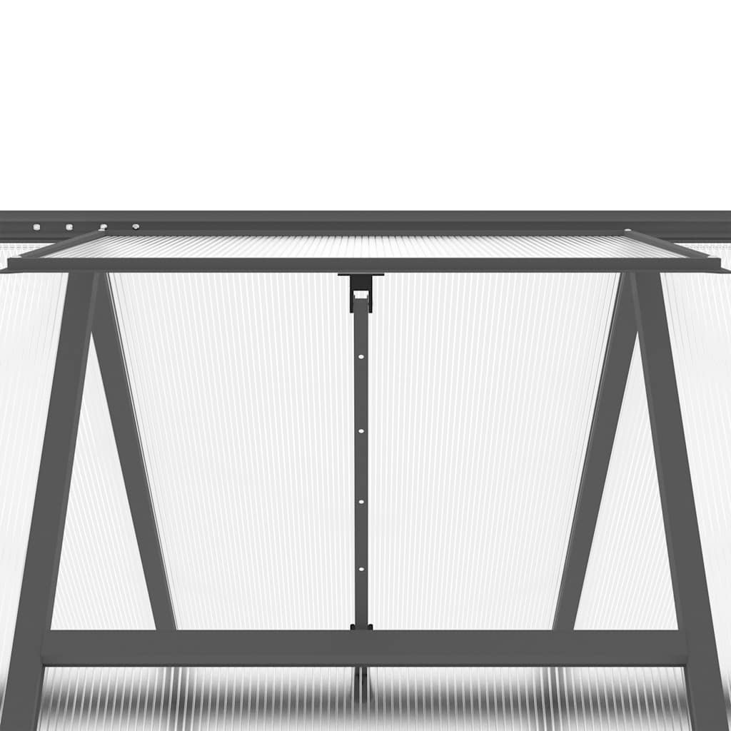 Telaio Serra con Base Antracite 224x169x202 cm in Alluminio
