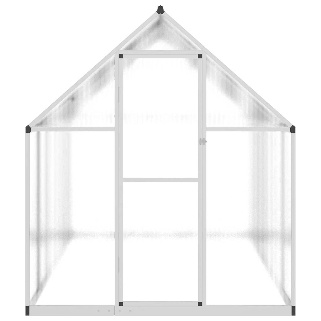 Telaio Serra con Base Argento 334x169x195 cm in Alluminio