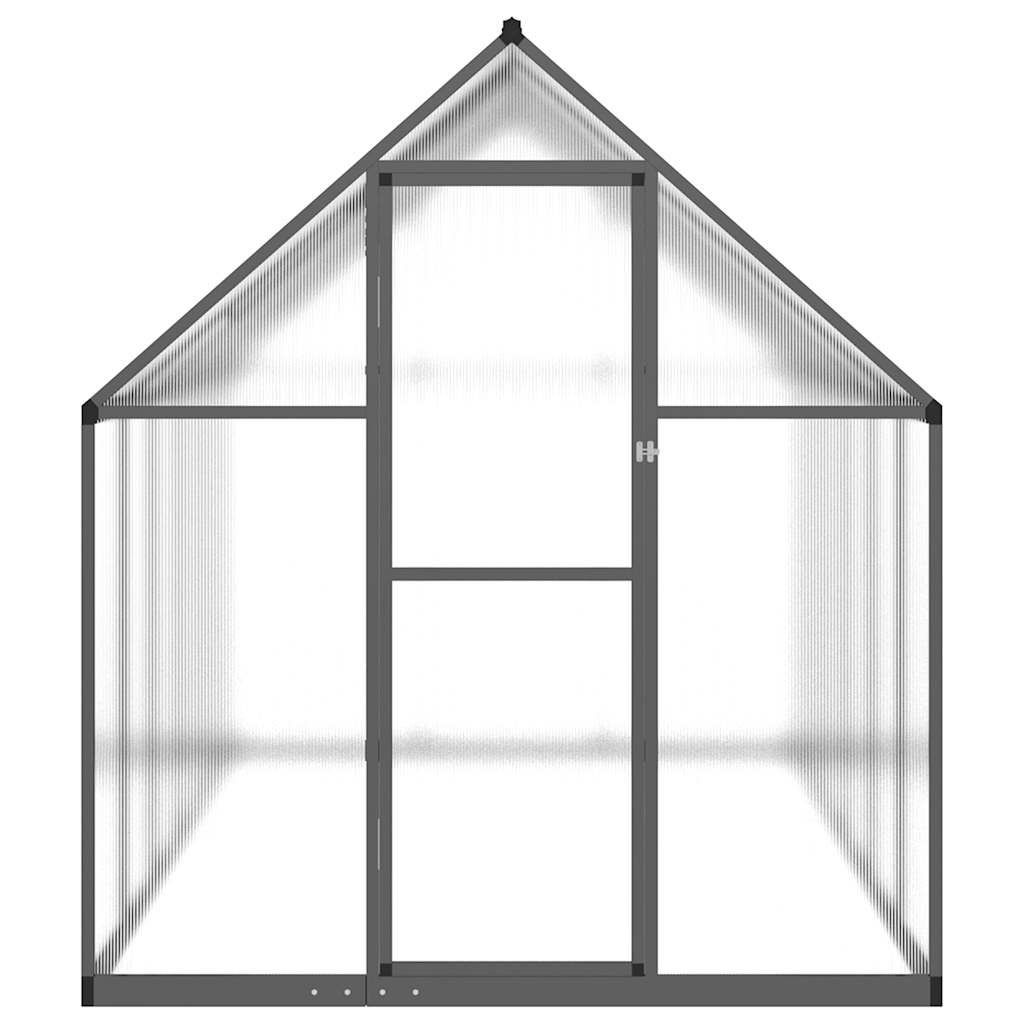 Telaio Serra con Base Antracite 334x169x195 cm in Alluminio