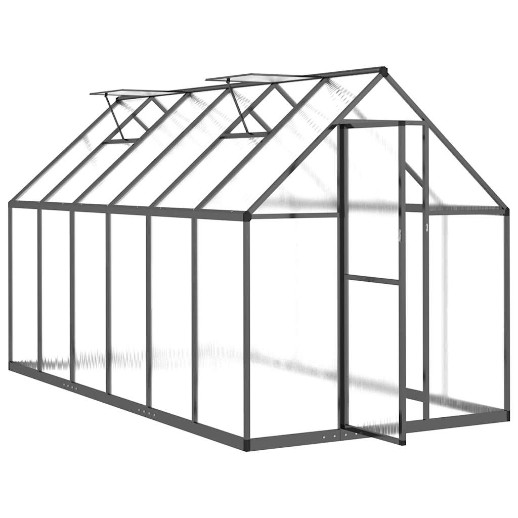 Telaio Serra con Base Antracite 334x169x195 cm in Alluminio