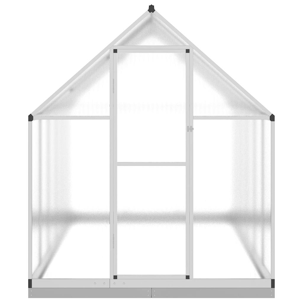 Telaio Serra con Base Argento 334x169x202 cm in Alluminio